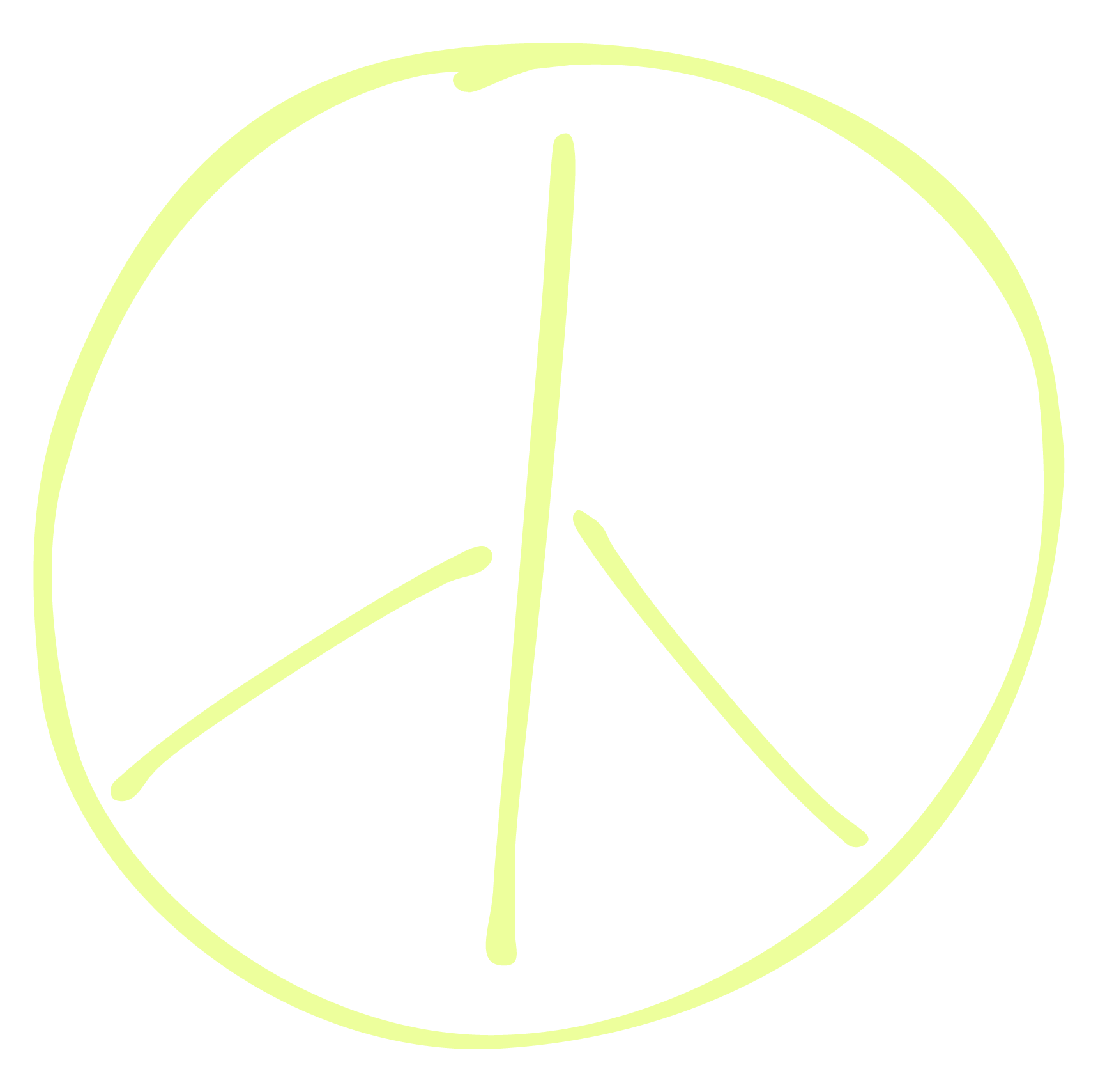 Die Illustration zeigt das Peace Zeichen